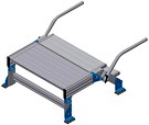 Arbetsplattform 800mm 2-steg