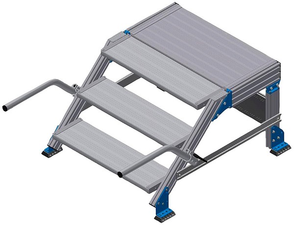 Arbetsplattform 800mm 3-steg Zarges 46005953