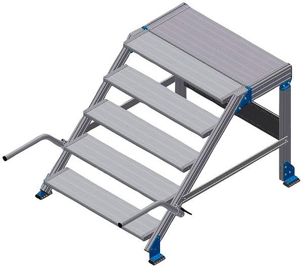 Arbetsplattform 1000mm 5-steg Zarges 46005960