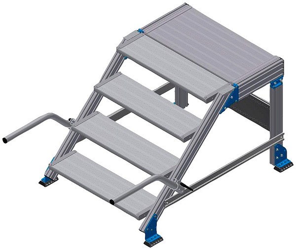 Arbetsplattform 800mm 4-steg Zarges 46005956