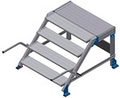 Work platform 1000mm 4-step