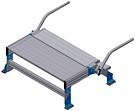 Work platform 1000mm 2-step