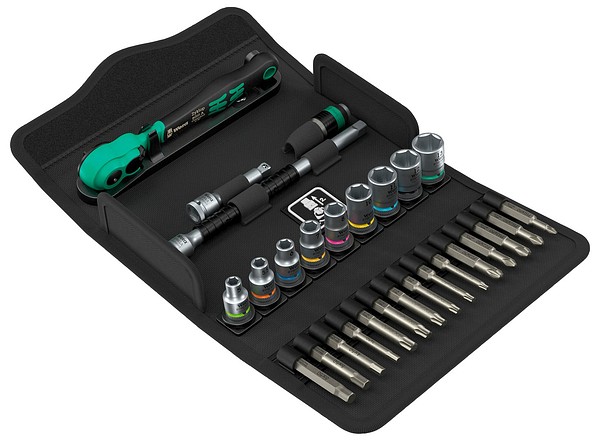 Wera Zyklop Comfort 8100 hylssats 28-del  