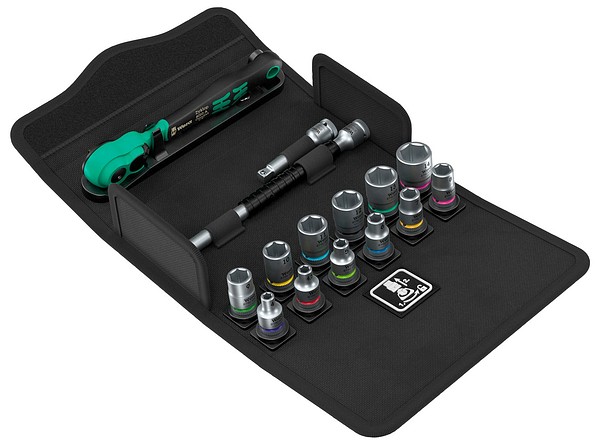 Wera Zyklop Comfort 8100 hylssats 15-del  