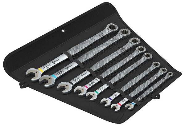 Long ratchet spanner set imperial Wera 05020385001