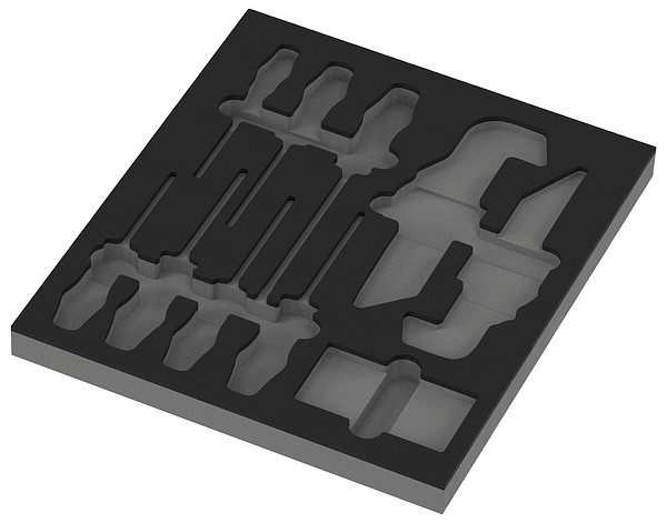 Foam insert 9860 empty Wera 05137360001