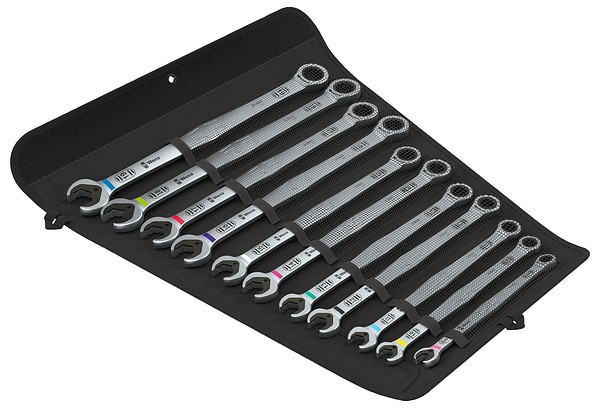 Long ratchet spanner set 8-19mm Wera 05020382001