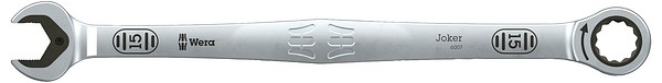 Räikkälenkki 6007 pitkä 15mm Wera 05020358001