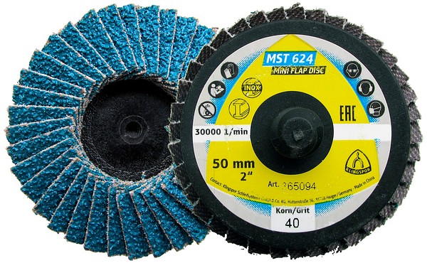 Lamellipikakiekko MST624 P120 75mm Klingspor 365153