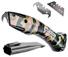 Universal knife 03 +case black/camo