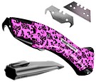 Univer. knife 03 +case black/flower