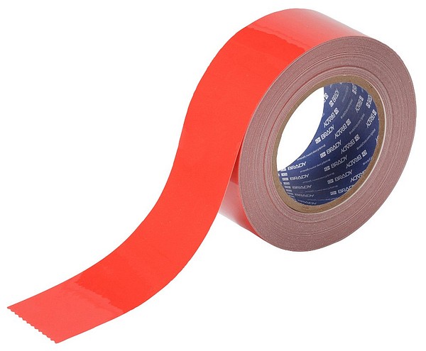 Floor marking tape 50.8mmx30m Brady 104313, Toughstripe red