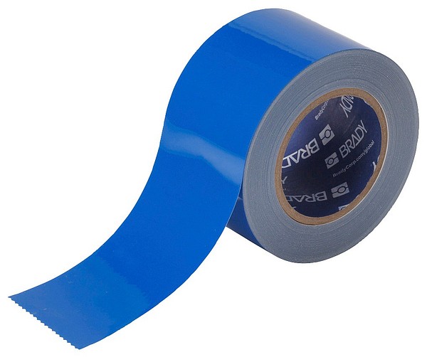 Floor marking tape 76.2mmx30m Brady 104344, Toughstripe blue