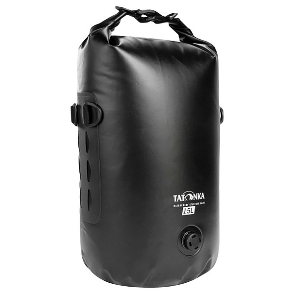 Tatonka WP kuivapussi 15L musta 3068040 venttiilillä