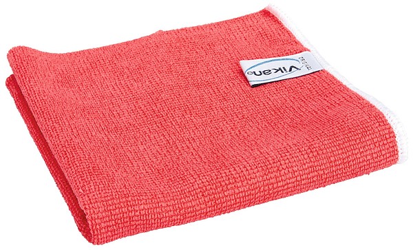 Vikan mikrofiberduk 32x32cm röd 691014 Röd 5 st/förp