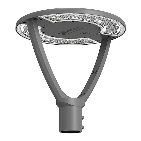 Pole mount. luminaire 4544144 UB LTRN 29W CCT ML SYM GY 6m