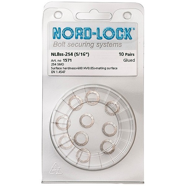 Nord-Lock blister washers DIN 25201 SMO254  