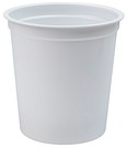 Rasia pyöreä 210ml valk. 60/pak
