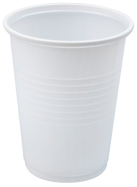 Plastglas 190ml vit MP190PP 30198838 100st./låda, 30pkt/låda