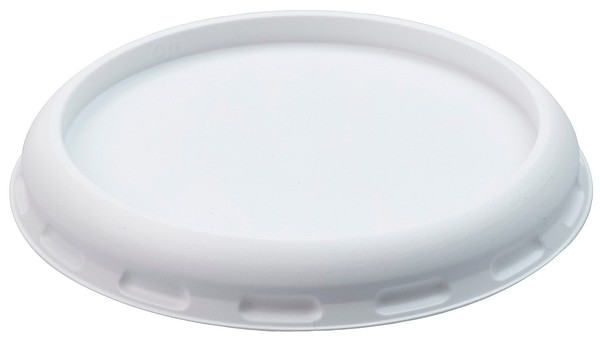 Kansi pyöreä 75mm valk. 60/pak 30185533 60x25/ltk (75, 100, 210ml)