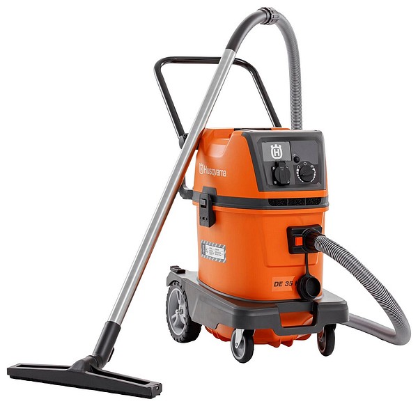 Industridammsugare DE 35 H Husqvarna 970804601 dammuppsamlare
