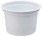 Rasia pyöreä 230ml valk. 40/pak