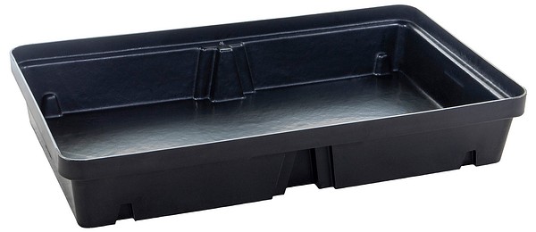 Spill tray 60L without grid black Jonesco ST1-60-B-BK