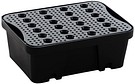 Spill tray 10L with PE grid black