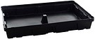 Spill tray 100L without grid black