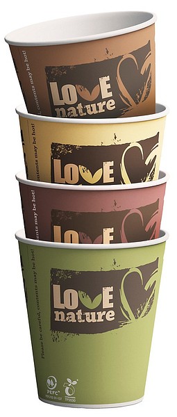 Mugg biodegraderbar 200ml SBIO8/215 30190469 80st./förp. 25förp./låda