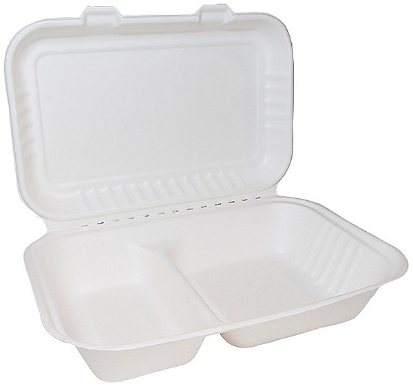 Doseringsbox bagass 23x20cm 2del 30202877, 50st/förp, 5förp/låda