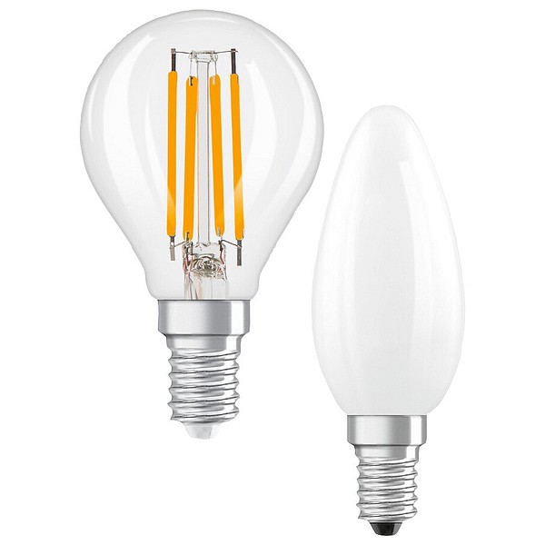 LED-filamentlampor E14 dimbar  