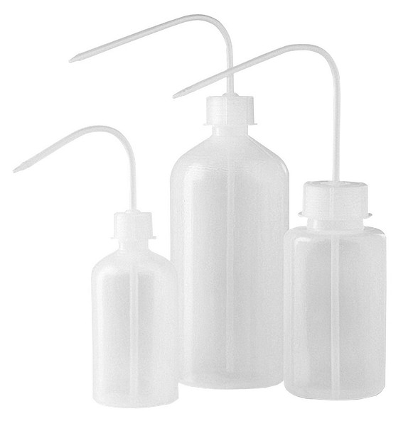 Pesupullo 0,1L PE-LD/PP 12kpl/ltk 94688 leveä suuaukko -50 / +80 °C