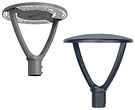Pole-mounted lights and accessories