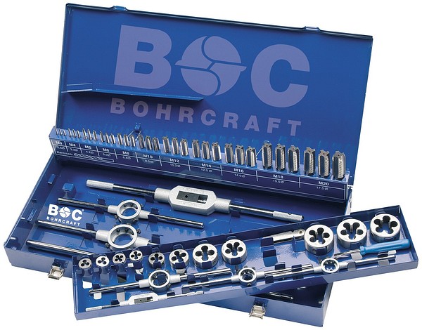 6000 HSS-G gängverktygssats MF Bohrcraft 60001410043 MF3-MF20