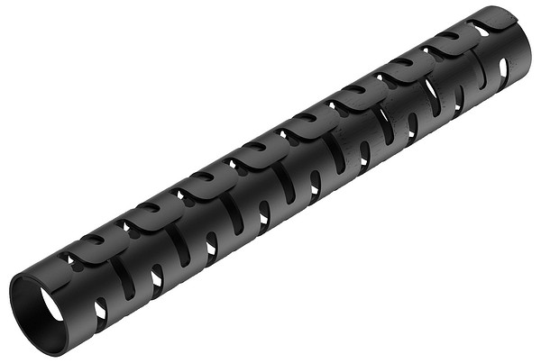 Ledningsskydd PW100FR-C20Y 25,4mm PAN-WRAP svart 30,5m/rll, UL94V-0