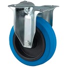 Fixed castor 125mm with plate