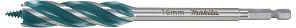 Träborr 16X165mm 1/4'' Makita E-26652