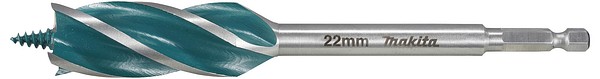 Träborr 22X165mm 1/4'' Makita E-26674