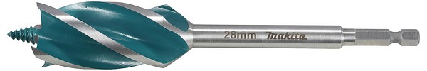 Träborr 28X165mm 1/4'' Makita E-26696