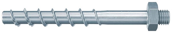 Betongskruv FBS 5x45 M6/9 Zn Utv gänga AV10 brandklass R120