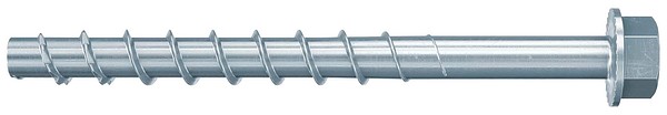 Concrete screw FBS 5x60 25/15 US Zn Hex head AV8