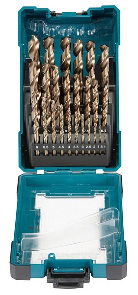 Metalliporanteräsrj HSS-Co5% 1-13mm Makita D-67577, 25-os.