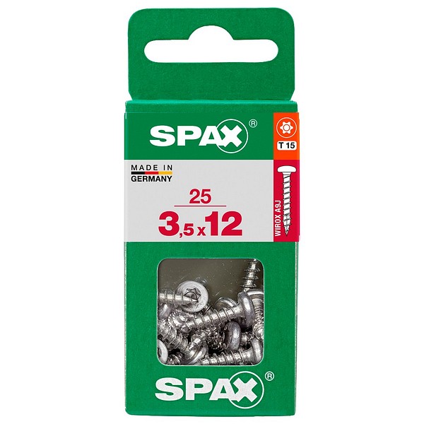SPAX kupukanta WIROX TX pienpakkaus  
