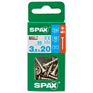 SPAX Countersunk A2 TX retail package