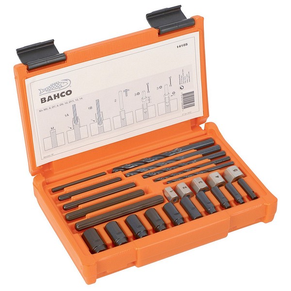 Bahco 1418S ruuvin ulosvetäjäsarja  
