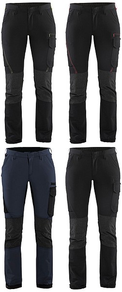 Naisten housut 4-way stretch  BLÅKLÄDER 71221645  