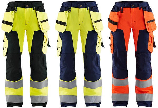 Naisten highvis riipputaskuhousut  BLÅKLÄDER 71561811  