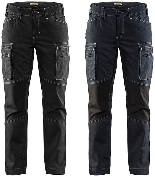 Naisten housut Stretch BLÅKLÄDER 71591142  