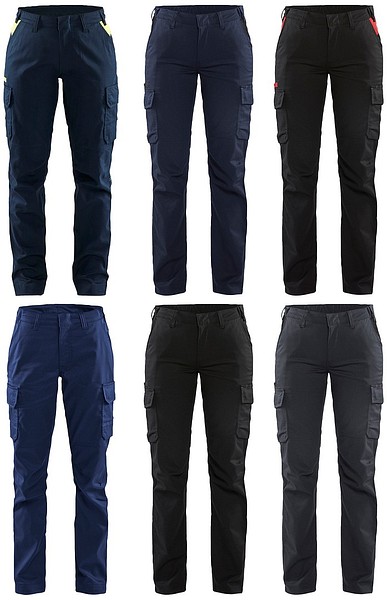 Naisten housut stretch  BLÅKLÄDER 71441832  
